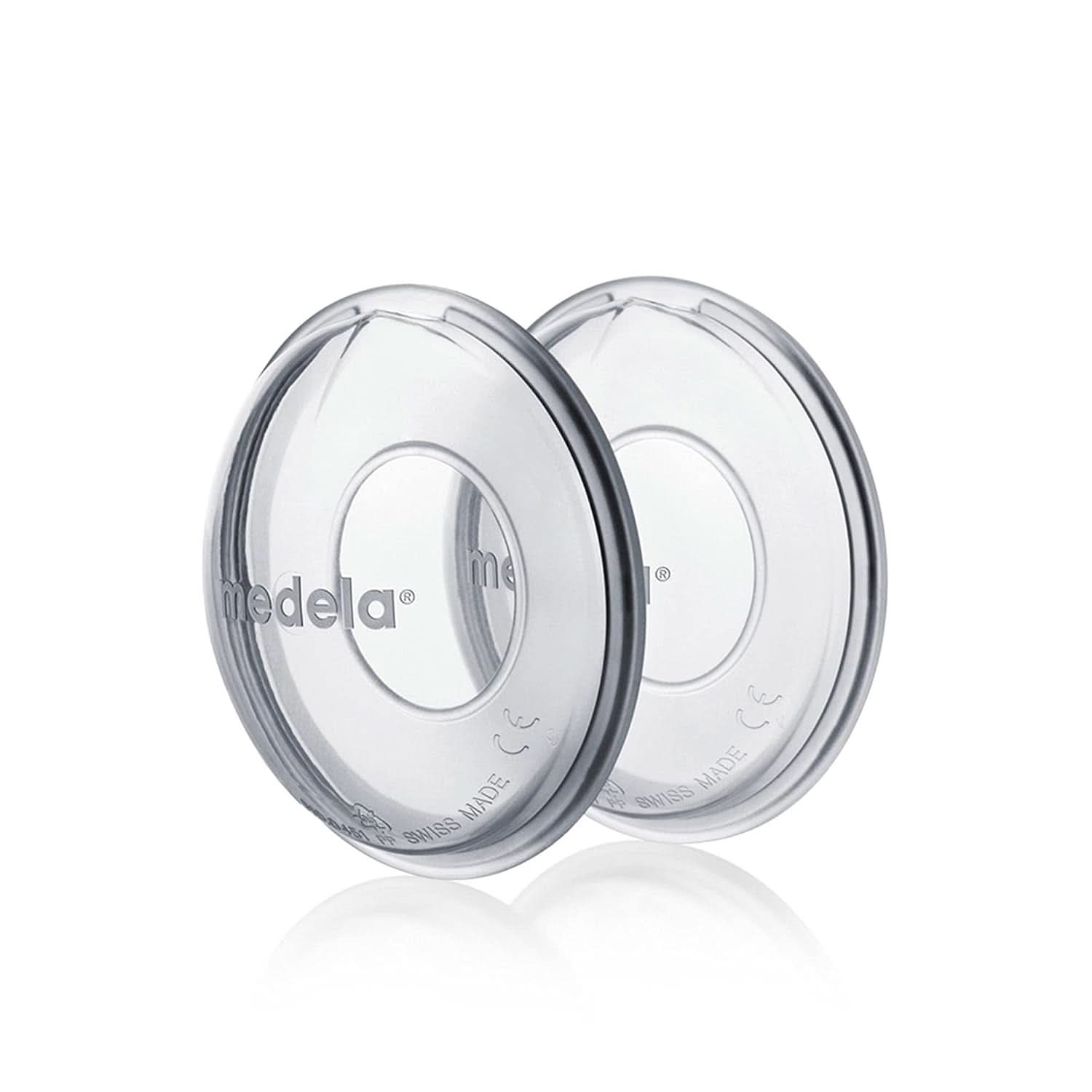 Conchiglie Medela Milk Collection - BPA-, Realizzate in silicone morbido e flessibile, Include 2 pezzi Accessori Alimentazione e Allattamento Bebe Naty Shop