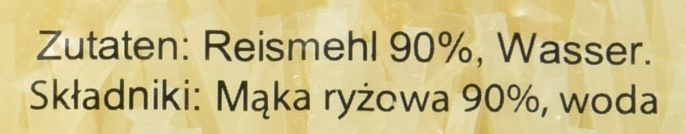 Spaghetti di riso - Spaghetti tailandesi con nastro di riso larghi 3 mm, a base di farina di riso - 17 x 400 g