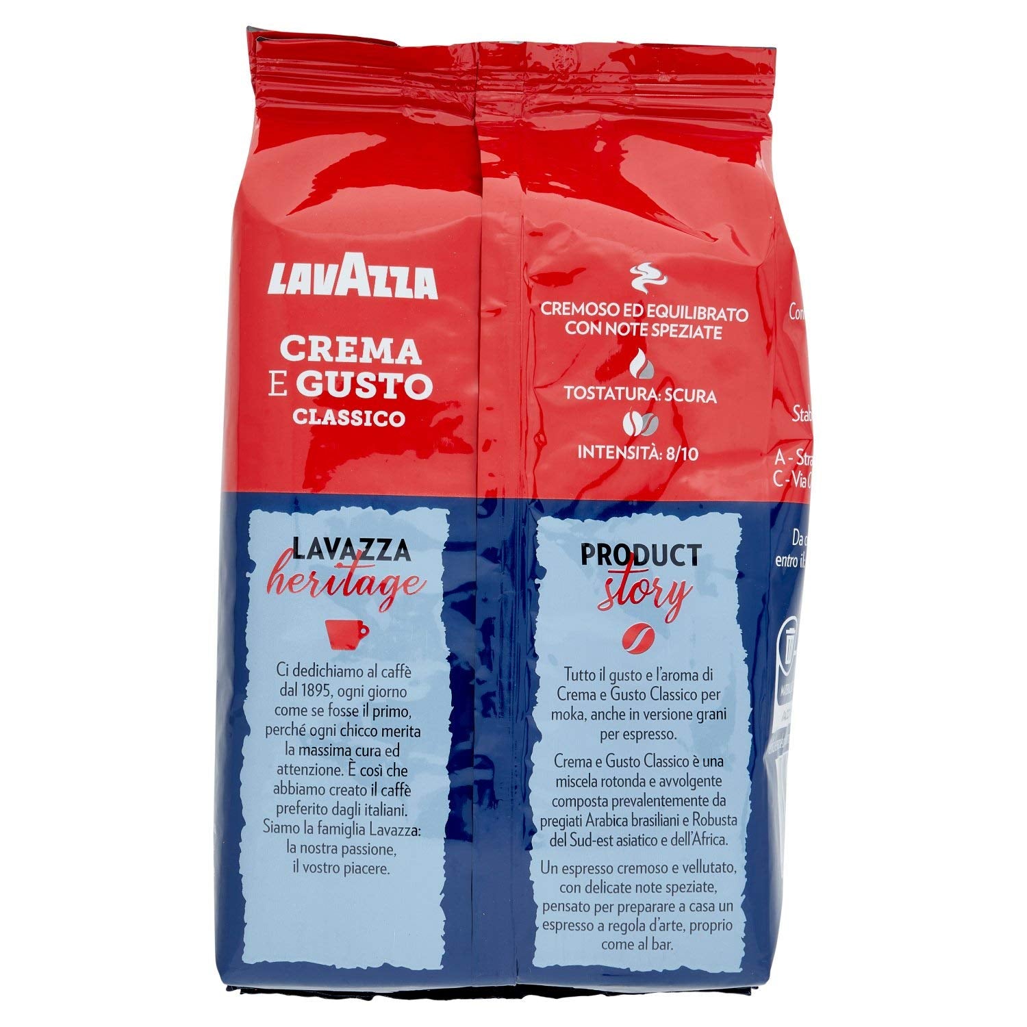 Lavazza Kaffeebohnen Crema e Gusto Espresso Classico (1 kg)