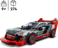 LEGO Speed Champions Set auto da corsa Audi S1 E-Tron Quattro con auto giocattolo da costruire, giocare ed esporre, modello di auto per bambini, regalo per ragazzi e ragazze di 9 anni 76921 Set di costruzione Besuche den LEGO-Store