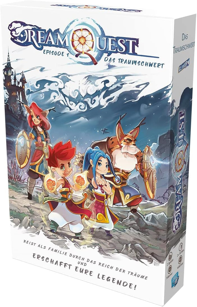 Space Cow, DreamQuest, Gioco per bambini, Storie, 2 giocatori, Età 6+, 30 Minuti, Tedesco