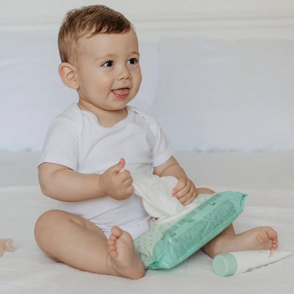 Suavinex 14 Confezione da 60 salviette umidificate per neonati (840 salviette in totale), idratanti, adatte alla pelle atopica, ingredienti naturali al 95%