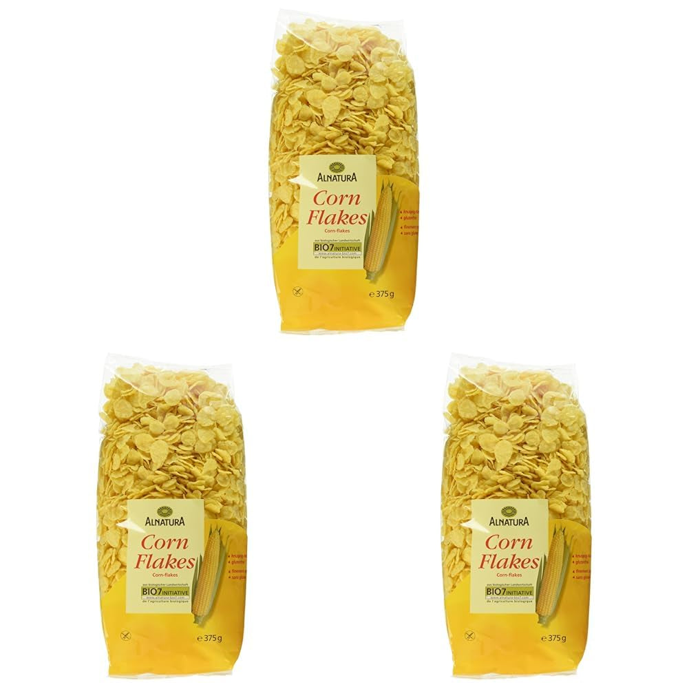 Cornflakes biologici, senza glutine, 375 g