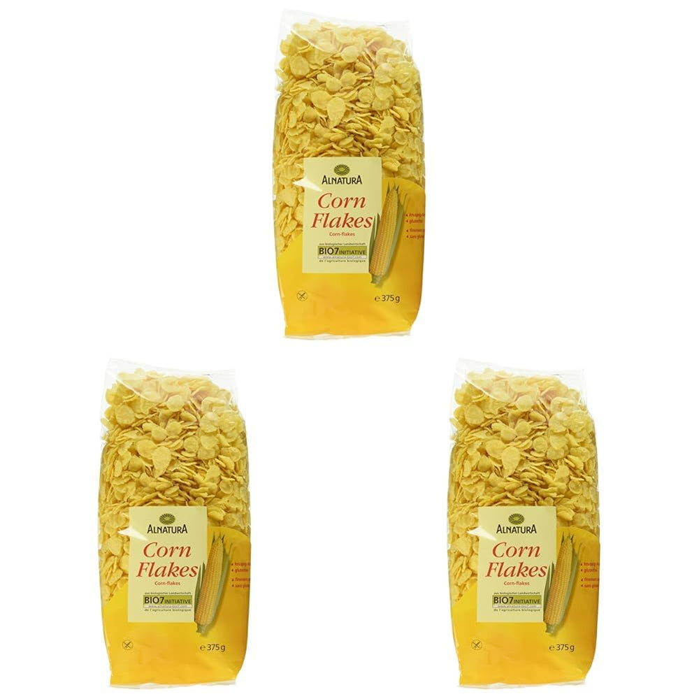 Cornflakes biologici, senza glutine, 375 g