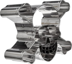 Städter craniu 9 cm oțel inoxidabil, argintiu