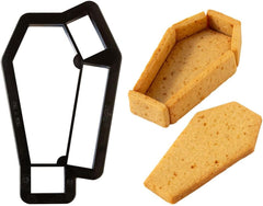 , 0255229, Ausstecher Bara, ideal für die Herstellung eines 3D-Sargs aus Mürbeteig, hergestellt in Italien, originelles Design. Größe des Teigschneiders: 13 x 7 x 2,2 cm