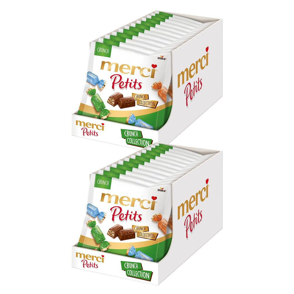 Merci Together - 1 x 175g - Cioccolatini ripieni in cinque varietà con finissimo cioccolato al latte - Praline di cioccolato da condividere e regalare