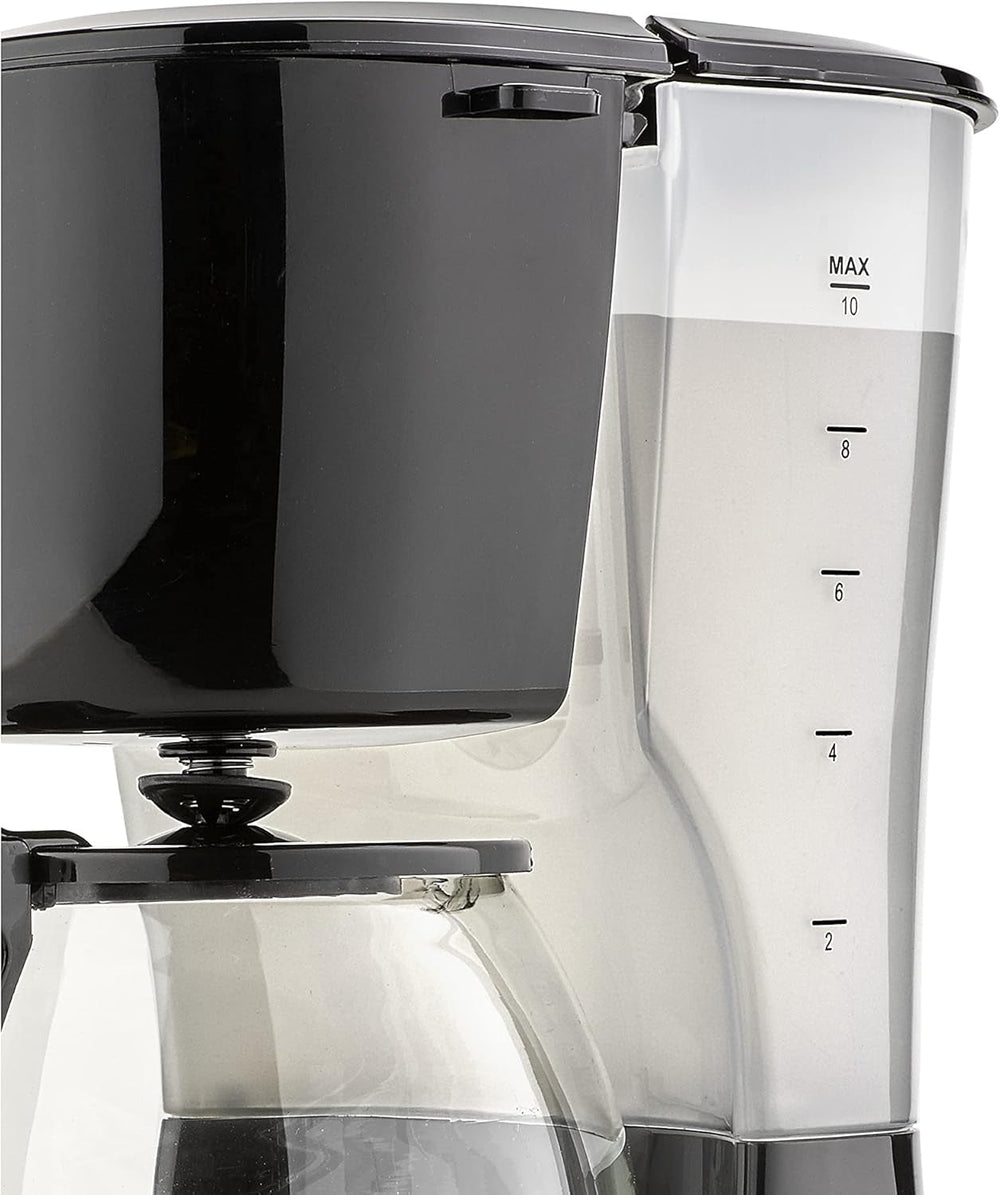 Cafetieră Tristar cu capacitate de 1,25 l – pentru 10-12 cești, potrivită și pentru camping, CM-1245, neagră