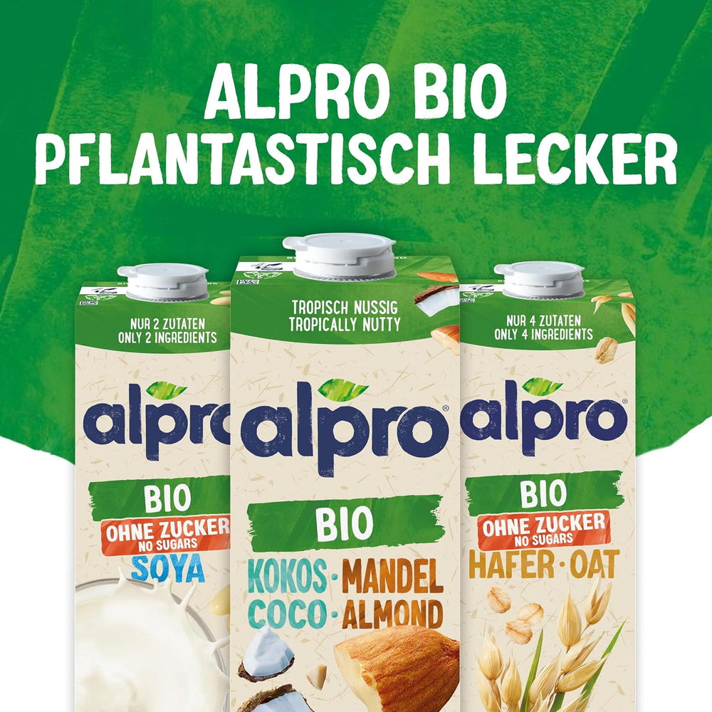 Alpro Bio Kokos-Mandeldrink – 8 x 1 l