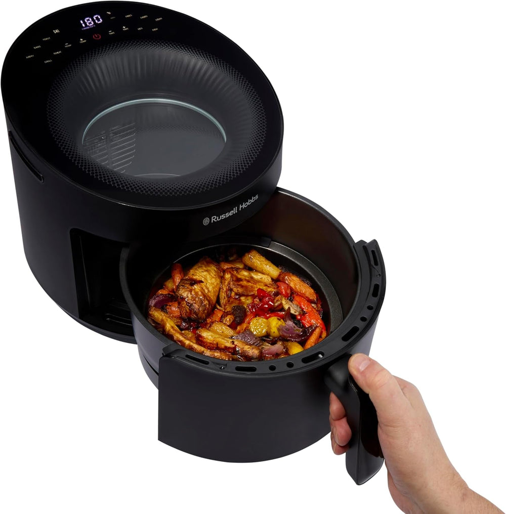 Russell Hobbs Airfryer, 5 litri, 10 programmi, finestra di visualizzazione Naty Shop Appliances