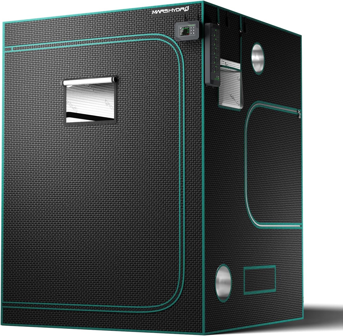 Tenda da coltivazione MARS HYDRO 60x60x140 cm, Tenda da coltivazione per interni, Tende da coltivazione in Mylar riflettente per coltura idroponica, Vassoio inferiore rimovibile per spazio di coltivazione delle piante