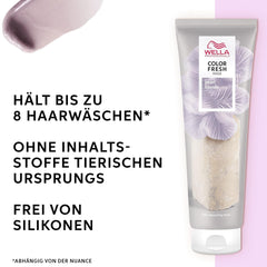 Wella Professionals Color Fresh Mask Pearl Blonde - tratament de păr pentru revitalizarea și schimbarea culorii părului - nuanță hrănitoare cu ulei de avocado - pentru păr deschis și iluminat - 500 ml Masca de par Naty Shop