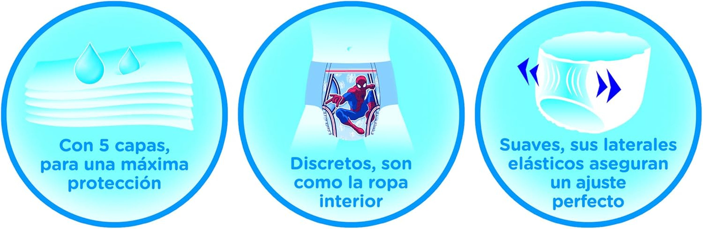 Indumenti da notte per ragazze Huggies DryNites, 3-5 anni (16-23 kg), 2 x 16 pezzi