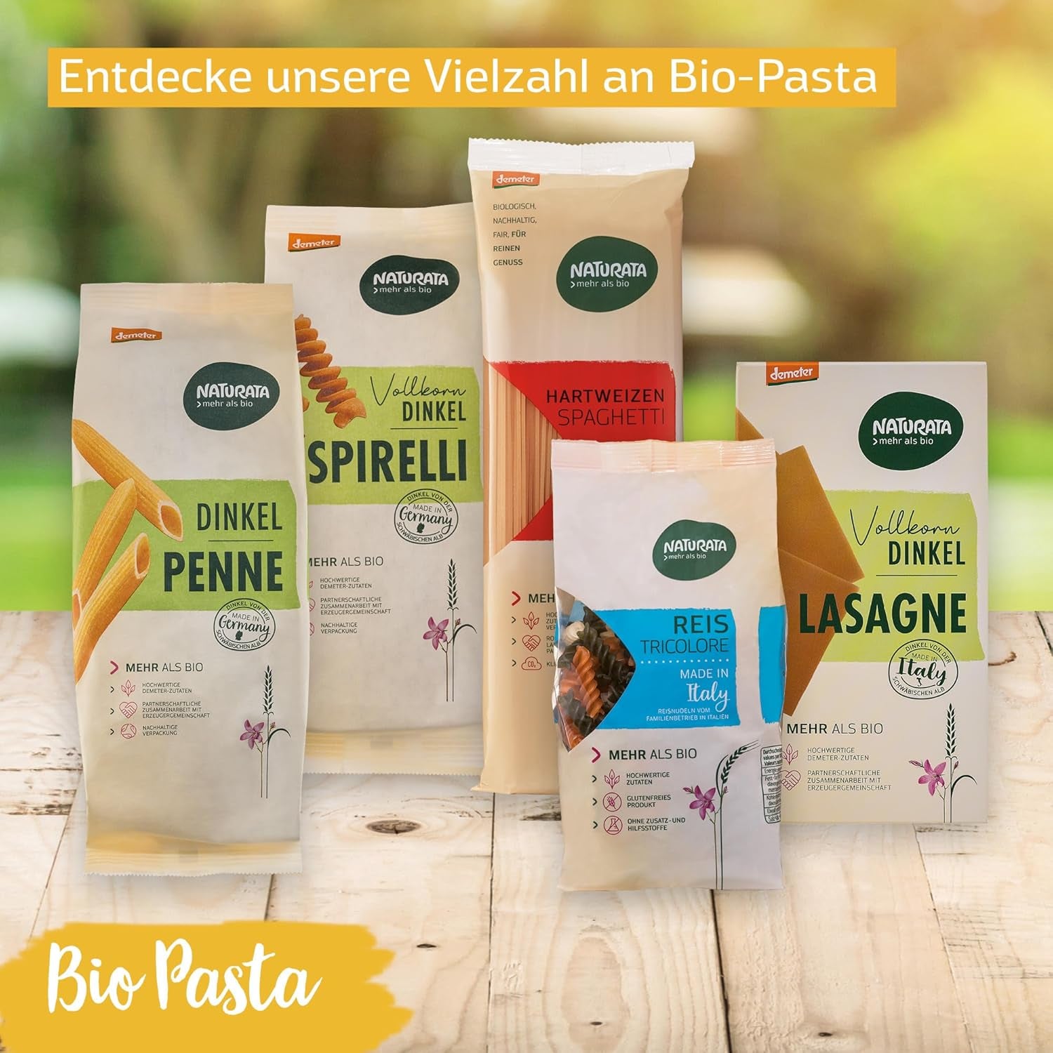 Lasagne Di Farro Integrale Biologiche, 250g | Incantesimo di Demetra dalle Alpi Sveve | Delicato sapore di nocciola per lasagne e sformati