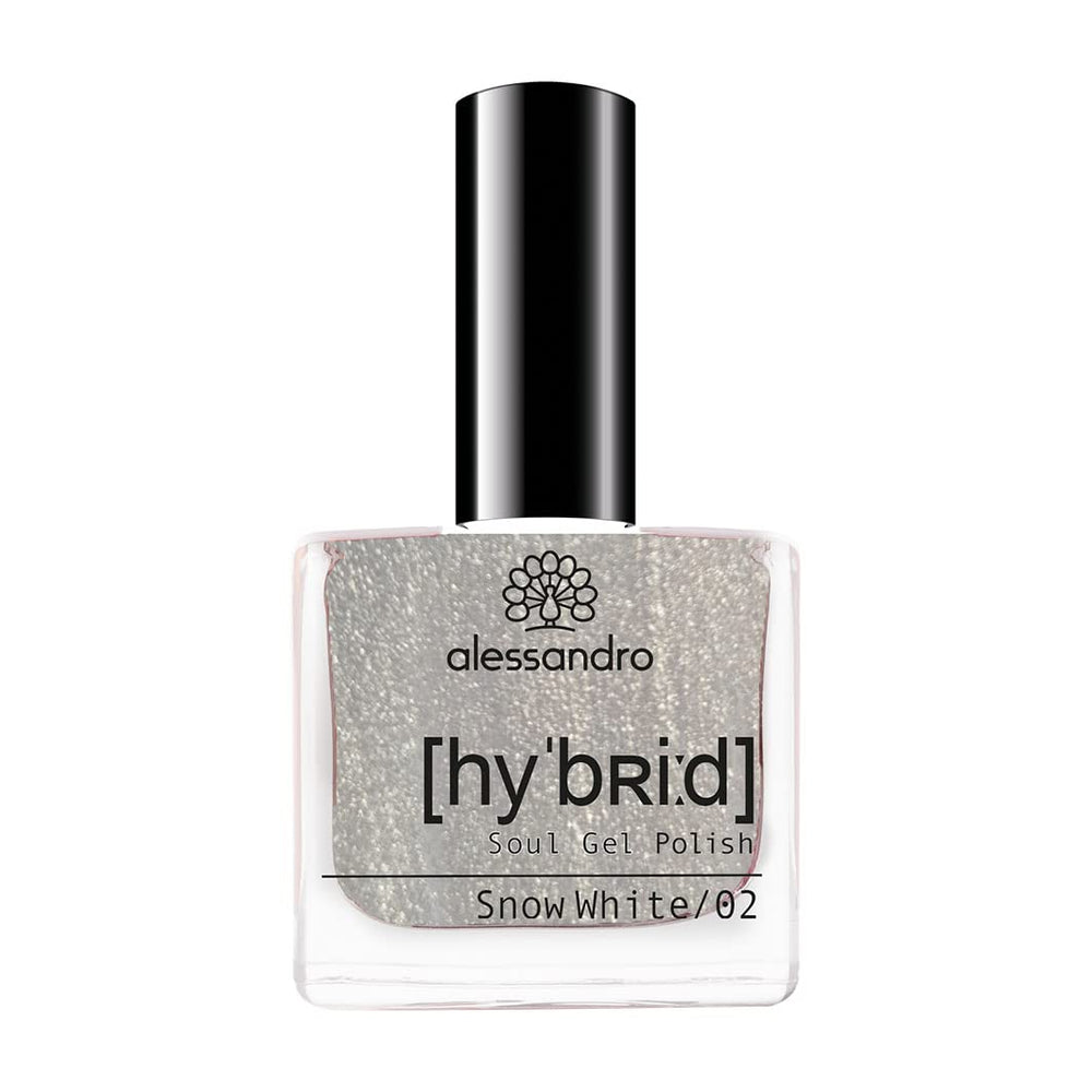 Smalto Alessandro Sinful Glow HYBRID - Tonalità nude - Unghie perfette in soli 3 step, senza LED - dura fino a 10 giorni! 8 ml