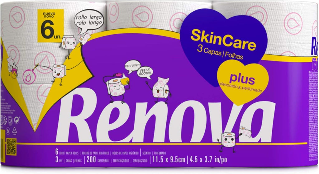 FORNOR RENOVA 67125 RENOVA HÂRTIE IGIENICĂ PARFUMATĂ SKINCARE