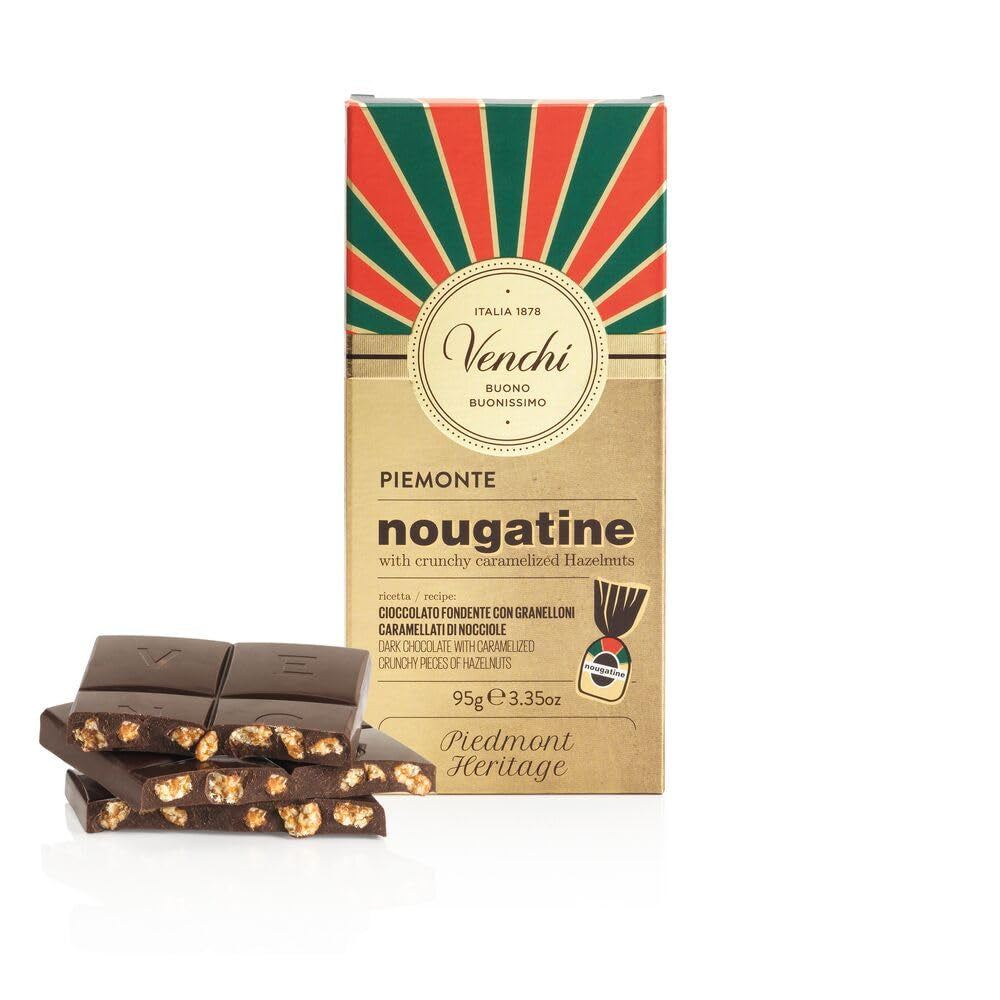 Cioccolato al latte Venchi con Nocciole intere di bosco Piemonte IGP, 100g - senza glutine