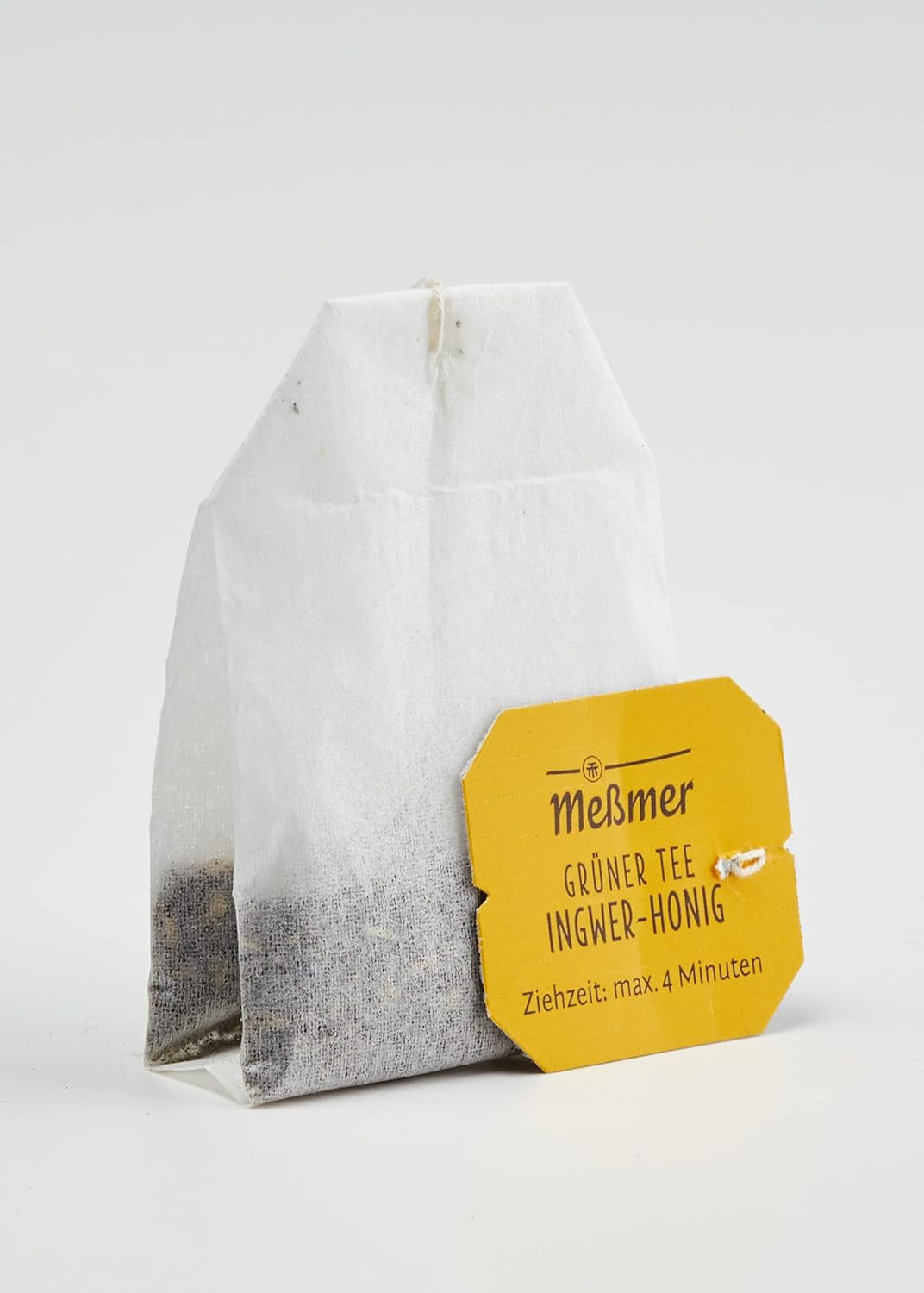 Ceai verde Meßmer cu ghimbir și miere | 25 pliculețe de ceai | Vegan | Fără gluten | Fără lactoză