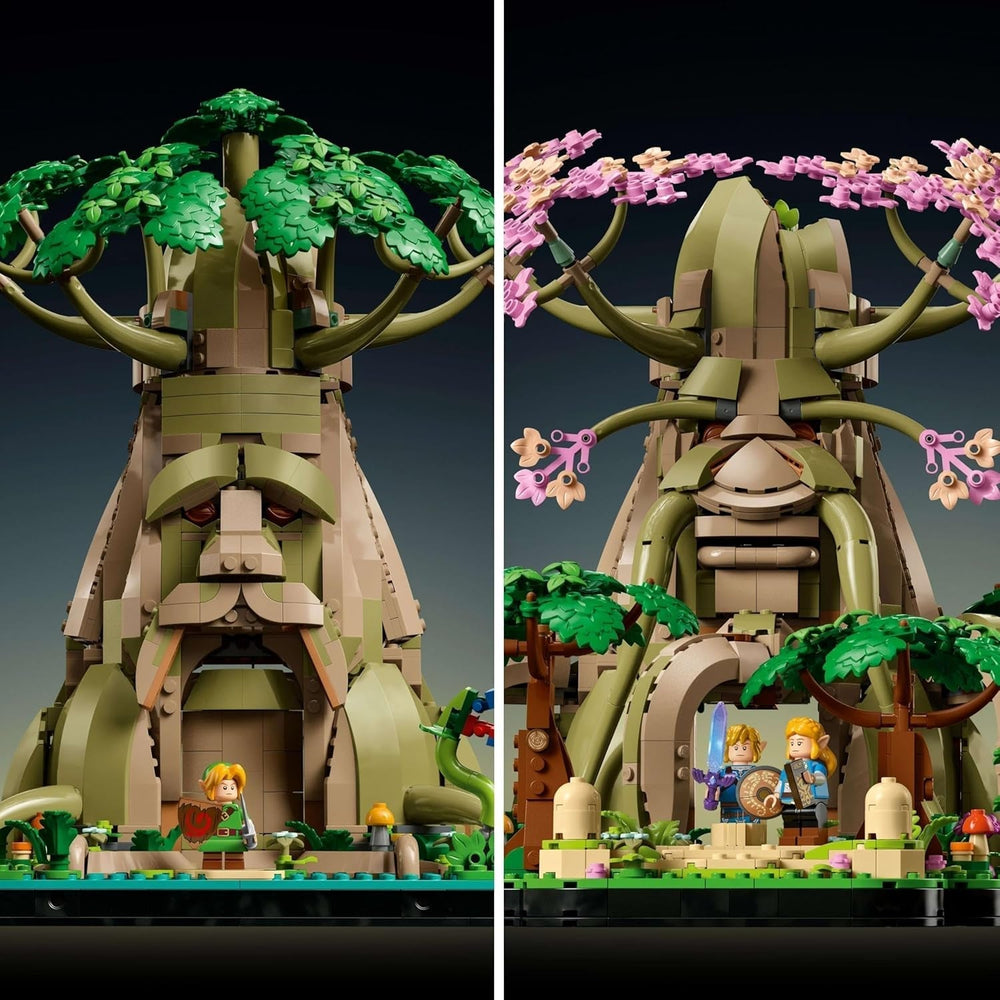LEGO The Legend of Zelda Deku Tree 2-in-1 - pezzo da collezione con le minifigure della Principessa Zelda e 3 Link - set da costruzione per adulti e idea regalo per gli appassionati di videogiochi - 77092 Set da costruzione Besuche den LEGO-Store