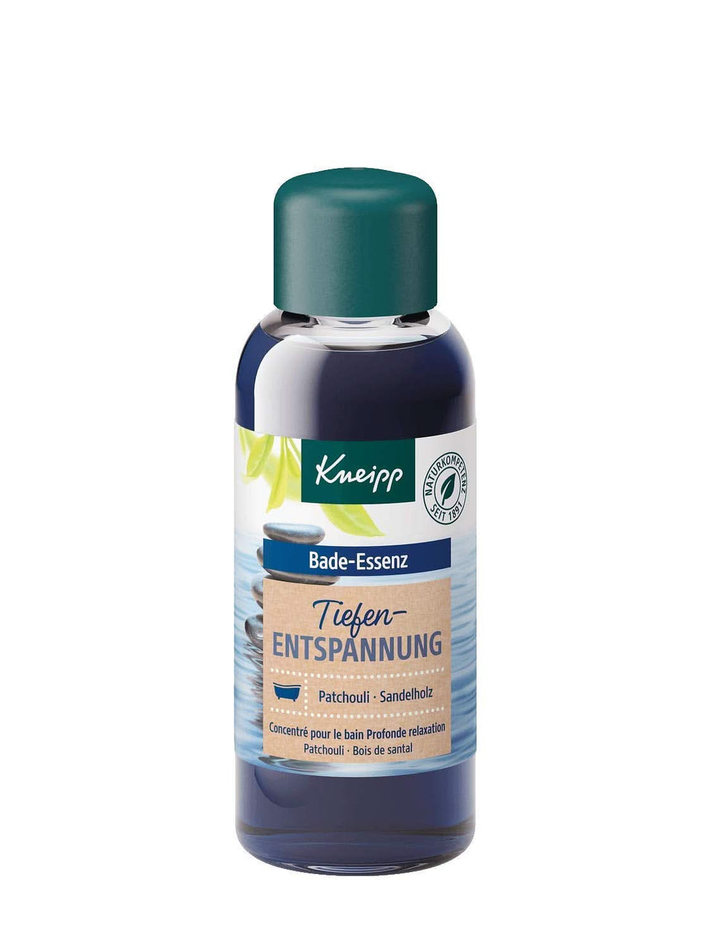 Kneipp, olio da bagno con olio essenziale naturale di patchouli ed estratto di sandalo per un rilassamento profondo e calmante, 100ml Naty Shop