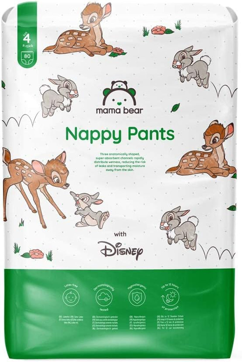 Marchio Amazon: Mama Bear Pannolini Disney, taglia 5 (12-17 kg) - Scatola mensile, bianco, 140 pezzi (2 confezioni da 70)