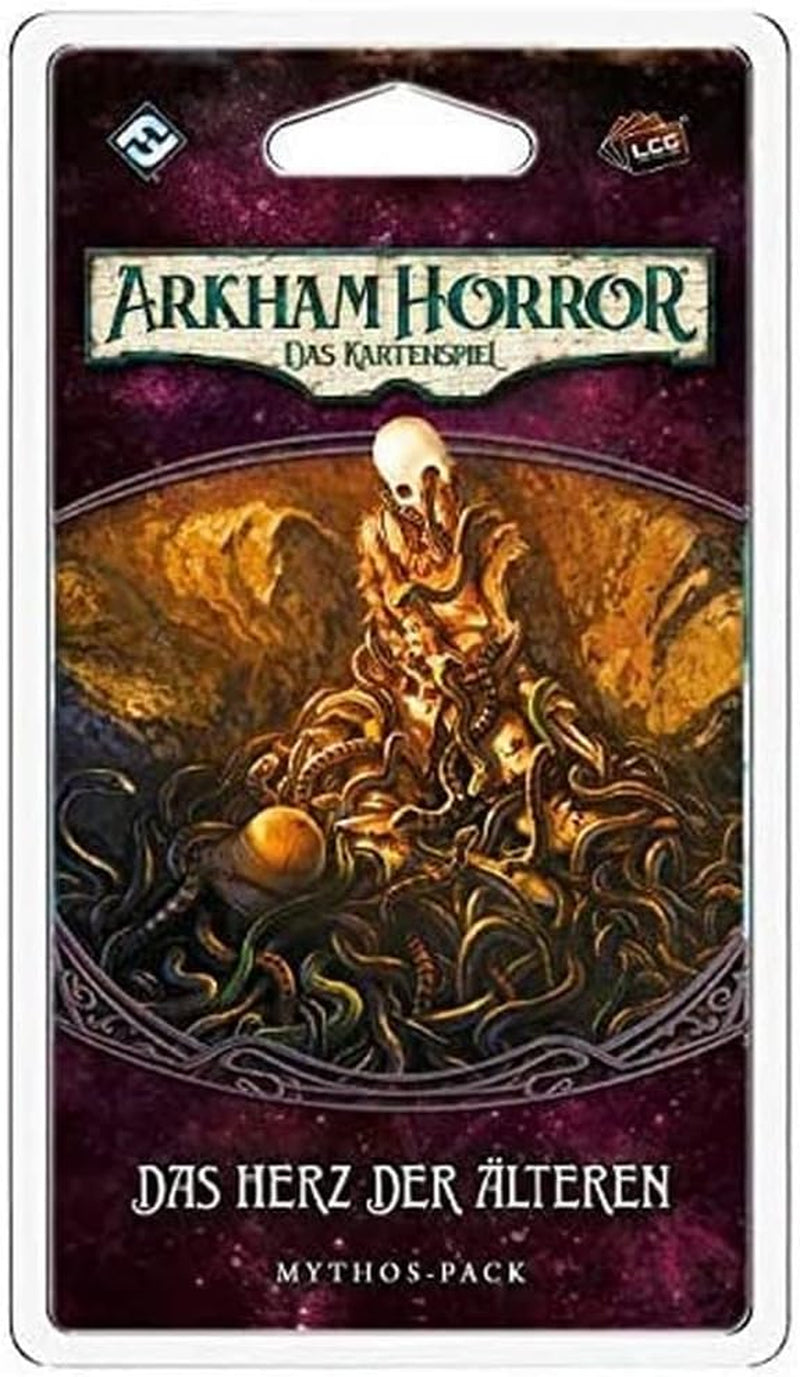 Fantasy Flight Games, Arkham Horror: LCG, Gioco base, Gioco per esperti, Gioco di carte, 1-4 giocatori, Età 14+, 45+ minuti, Tedesco, Multicolor, Colorato