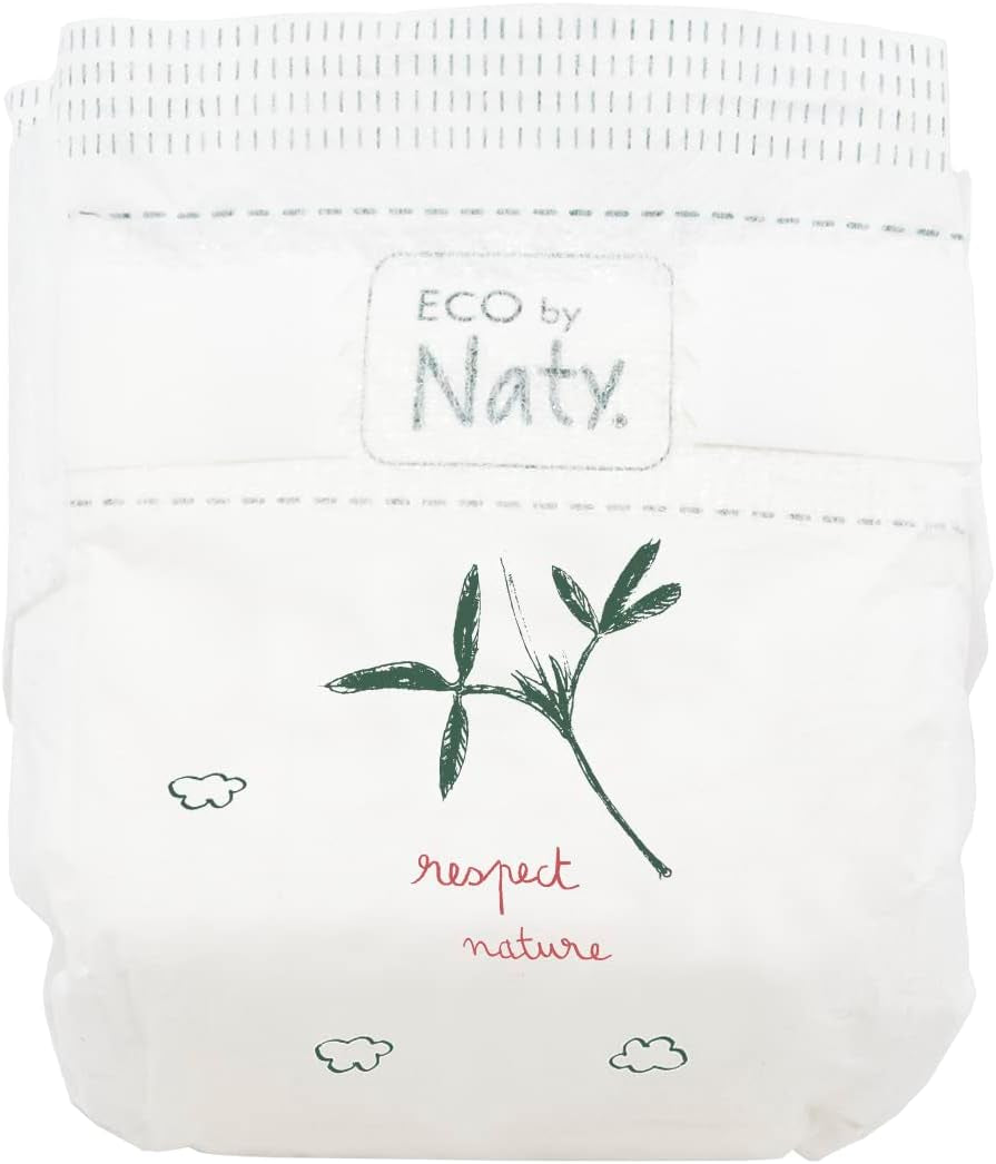 Pannolini usa e getta Eco by Naty Premium per pelli sensibili, taglia 5, 11-25 kg, (1 x 22 pezzi)
