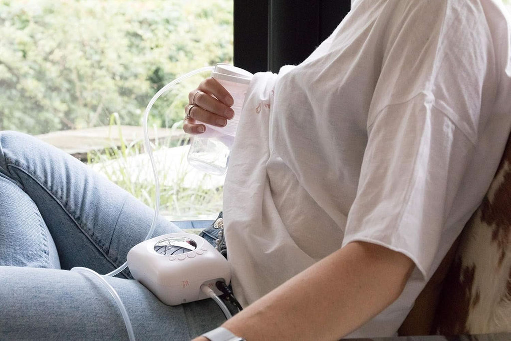 Nuby - Elektrische Milchpumpe Mit Digitaler Anzeige Accesorii Hrana si Alaptare Bebe Naty Shop