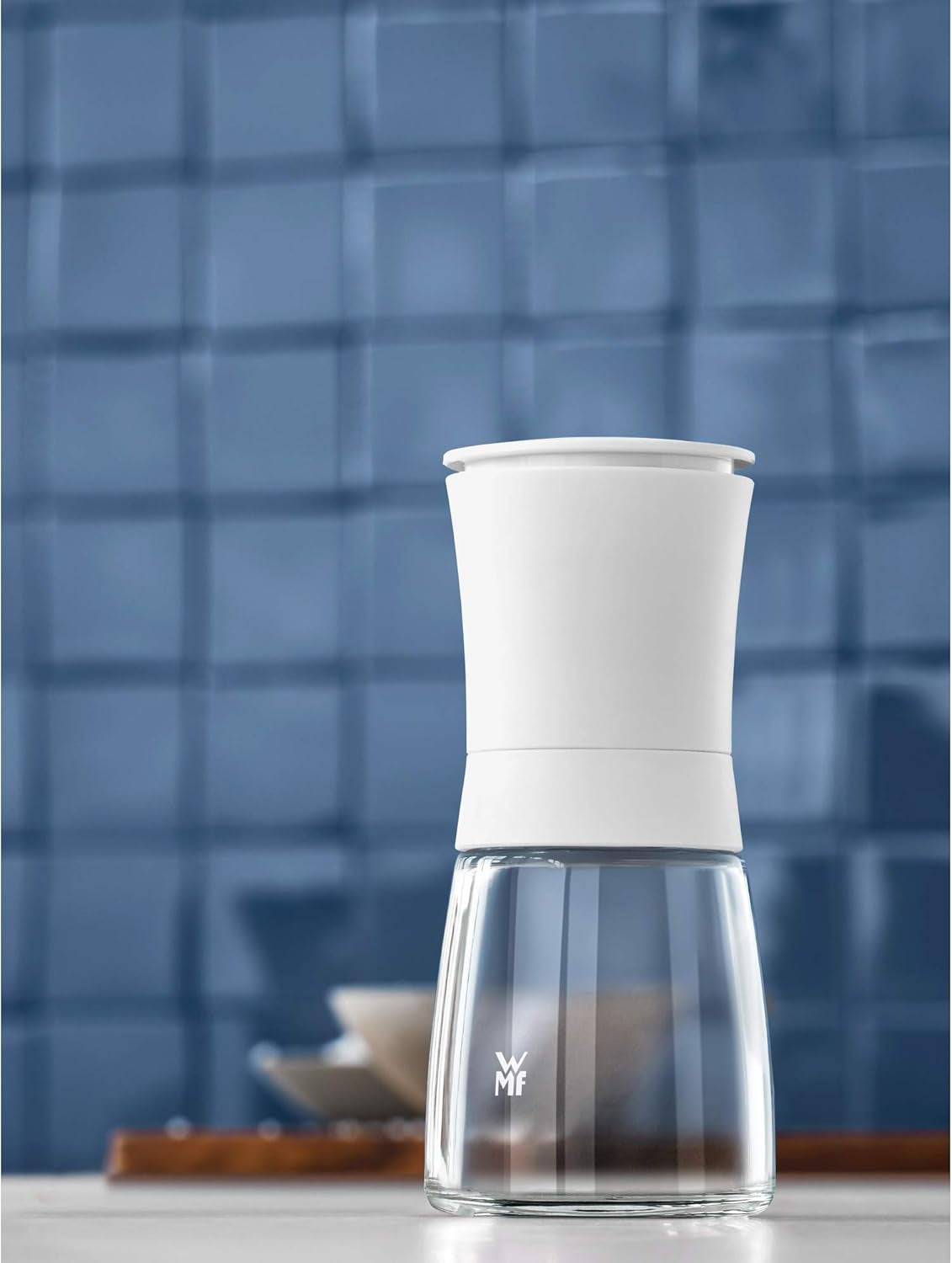 Macina sale o pepe WMF Trend 14 cm, senza riempimento, macinino in ceramica, plastica, vetro, bianco Macinini e Affettatrici Naty Shop