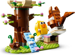 LEGO Parco giochi primaverile degli animali, set da costruzione con uccelli e scoiattoli, set da gioco con la casa sull'albero per bambini, idea regalo per ragazzi e ragazze di 8 anni, set di animali, figure di animali giocattolo 40709 Set da costruzione Beuche den LEGO-Store