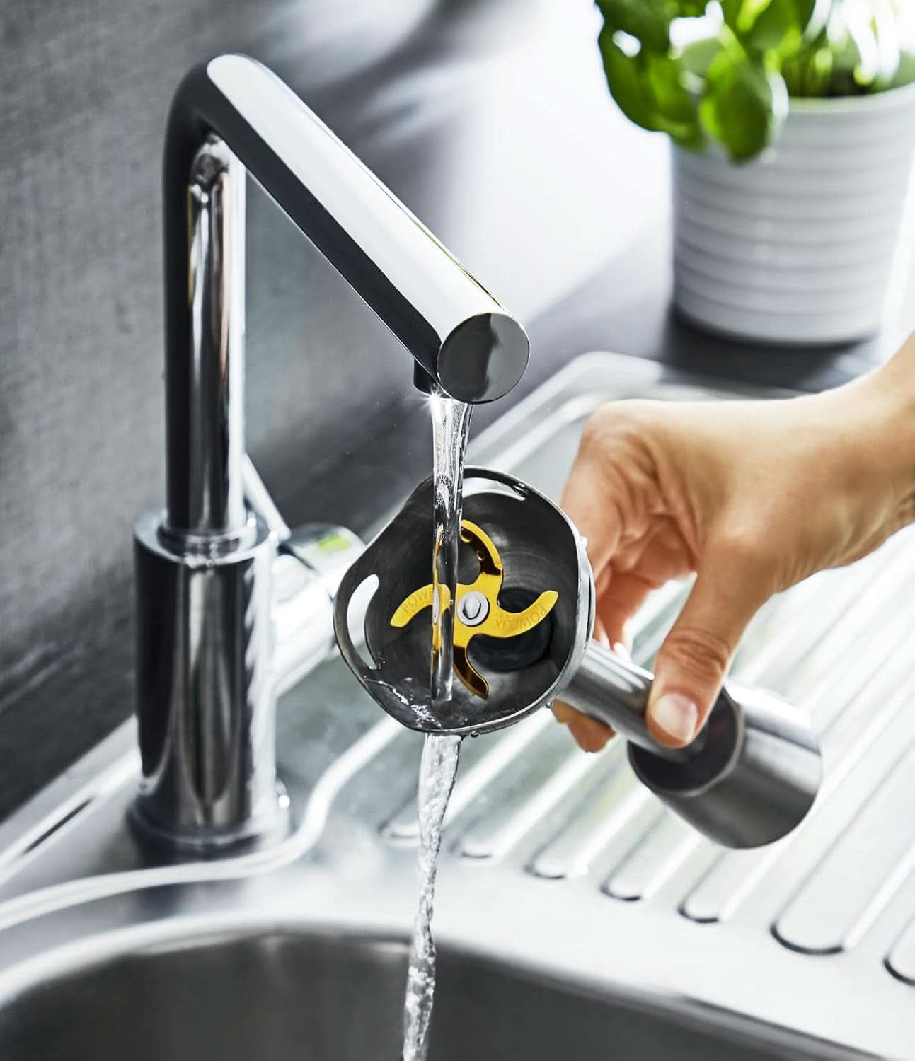 Infinyforce Pro Robot da cucina 1200W, Hochleistungsklingen, Schnelle Ergebnisse, Ergonomische Geschwindigkeitregelung, Geschwindigkeitregelung, Abnehmbare Spülmaschinenfeste Teile DD95JD10 Kitchen Naty Shop