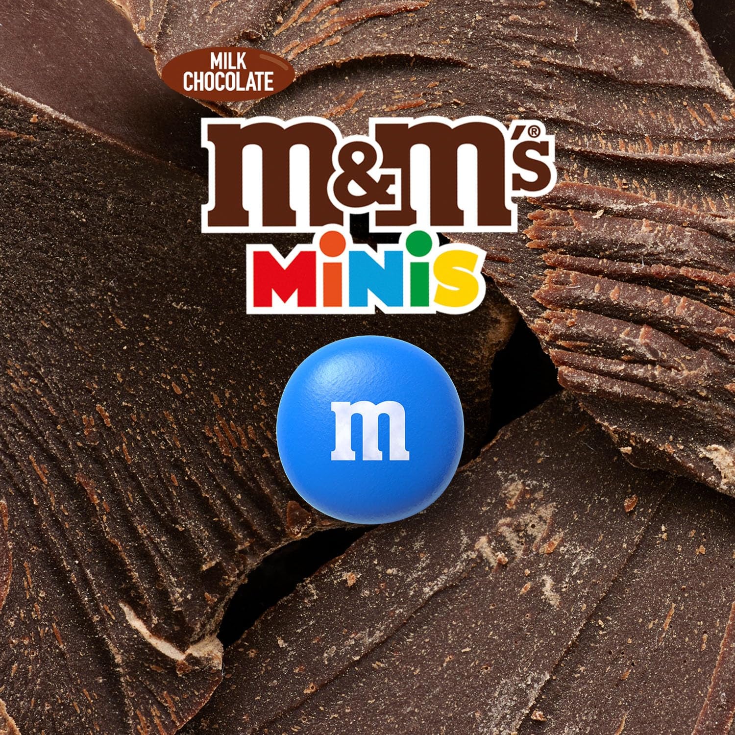 M&M's Chocolate Minis, Cioccolato, 1 x 324 g, Lenticchie al cioccolato (324 g) (Confezione da 2)