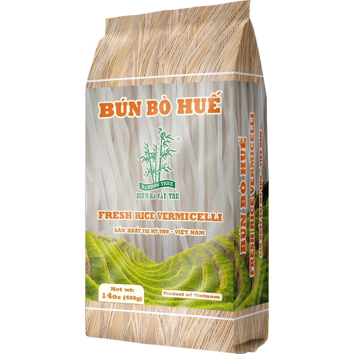 BAMBOO TREE - Spaghetti di riso Bun Bo Hue - (1 X 400 G)