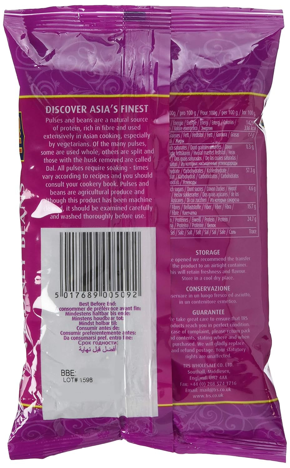 TRS - Fagioli rossi - (1 x 500g)