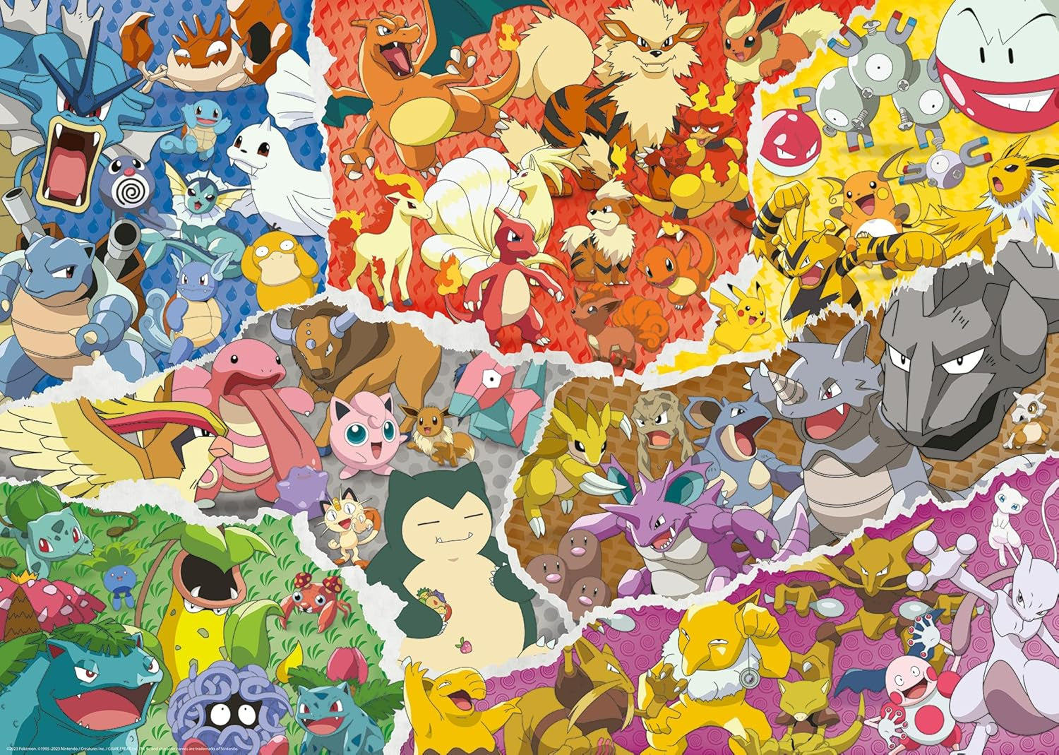 Ravensburger Puzzle 12000832 - Pokémon Adventure - Puzzle Pokémon da 1000 pezzi per adulti e bambini sopra i 14 anni Puzzle Naty Shop Nuovo design
