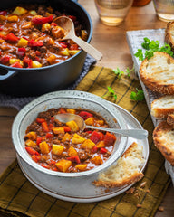 MAGGI Fix für Bauern-Topf mit Minkfleisch, Würzmischung, mit natürliche Ingredient*, für 2 Portionen, 1er Pack (1 x 39g )