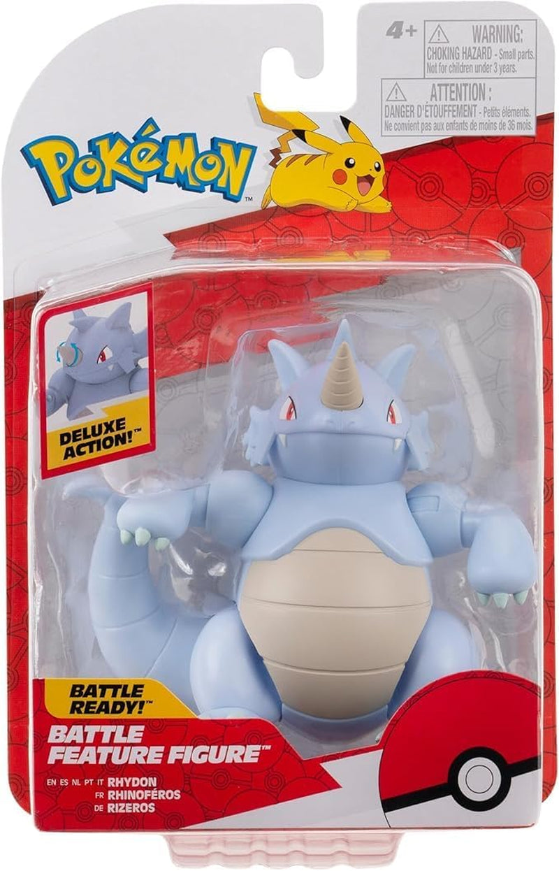 Pokémon PKW3418 - Battle Feature Figure - Figura mobile ufficiale Rizeros 11,5 cm Action figure Naty Shop