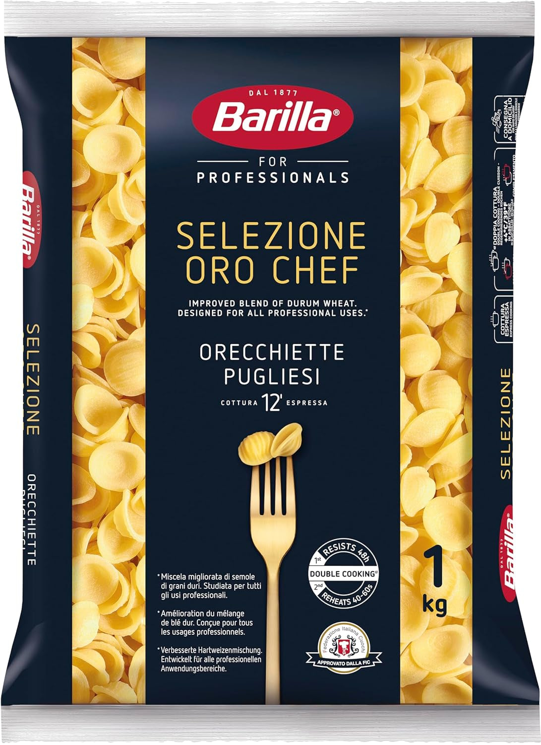 Barilla Selezione Oro Chef Orecchiette Pugliesi, conf. da 9 (9 x 1kg)