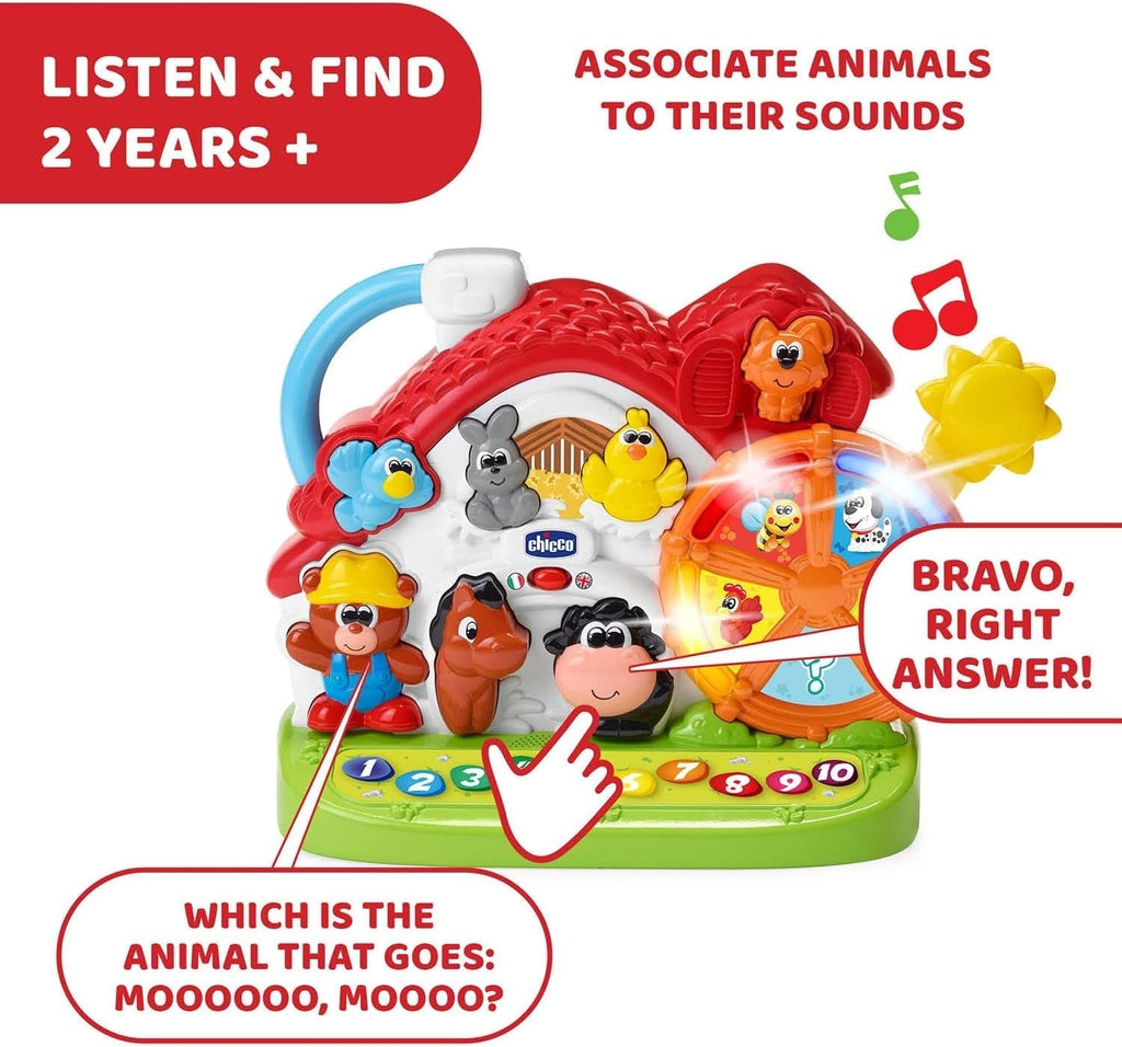 Chicco Ma New Farm, bilingv, stivuibil Jucarii Bebe Naty Shop