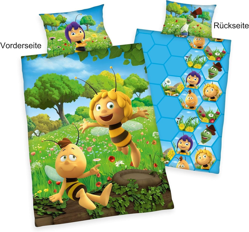 Biancheria letto per bambini, Albinuta Maya, cotone/rinforzata Biancheria letto - bambini Naty Shop