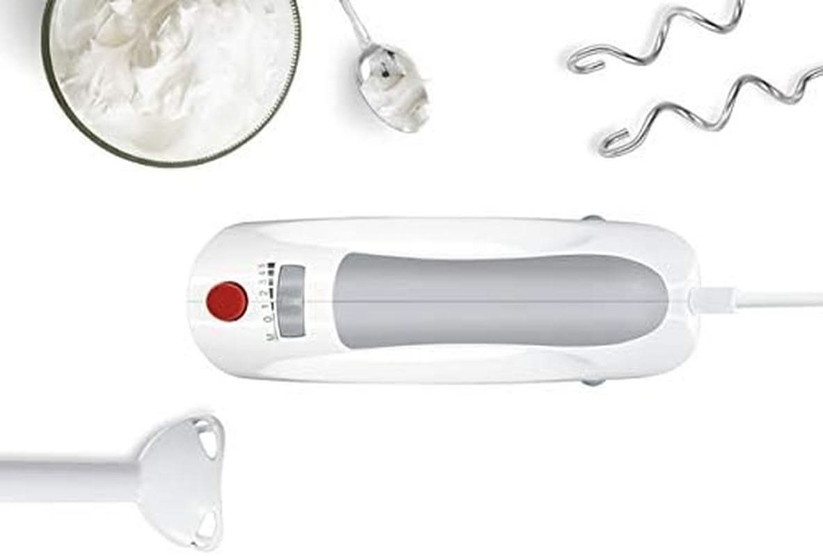 Bosch Hausgeräte MFQ3540 Handrührer, Grigio, Bianco, 7,7 cm L X 20,1 cm L X 14,1 cm A Cucina Naty Shop