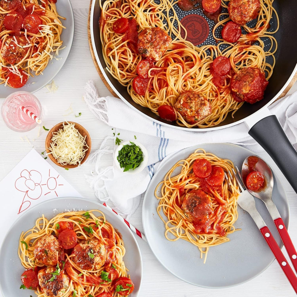 Tefal C27808 Generous Cook Pentola 32 cm, rivestimento antiaderente, fondo Thermo-Fusion, tutti i tipi di piano cottura a induzione Pentole e Padelle Naty Shop