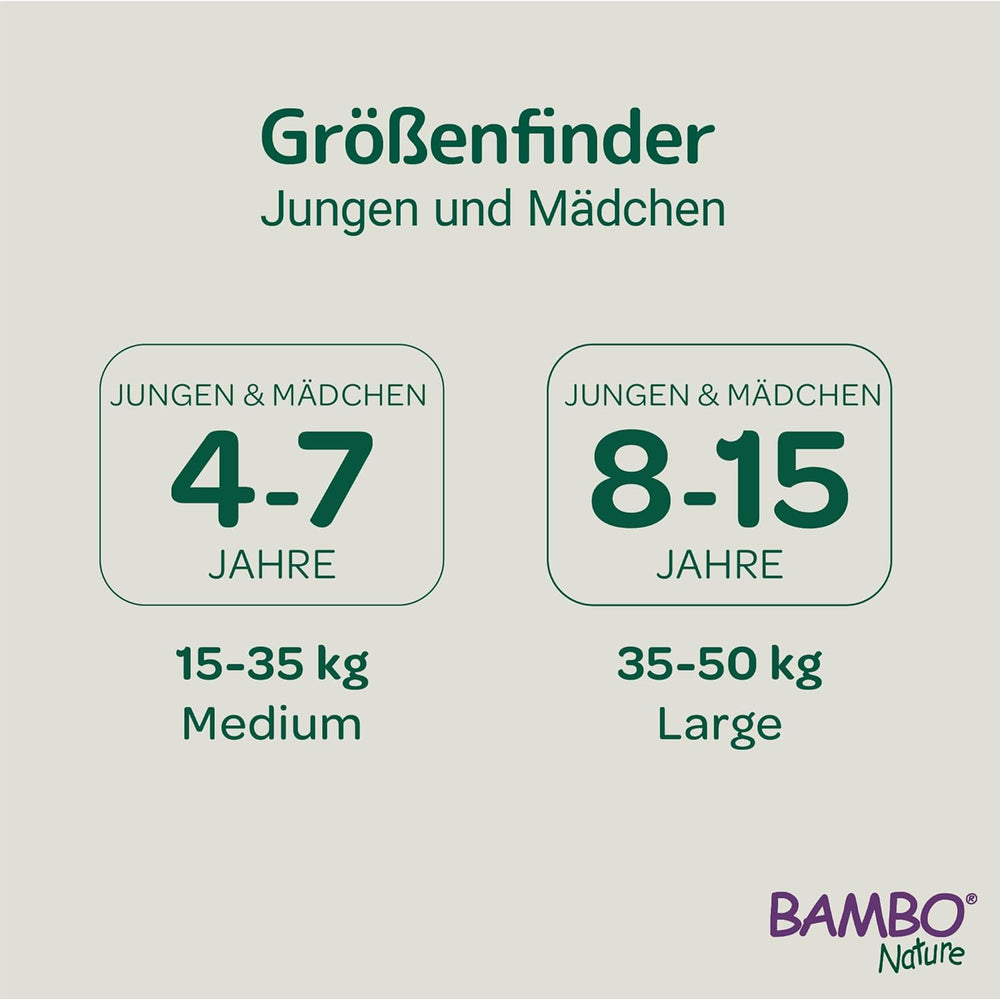 Pannolini Bambo Dreamy Nighttime Pull-Up, grandi (35-50 kg/77-110 libbre), confezione da 10 | Pannolini Pull-Up per bambini | Indumenti da notte ultra assorbenti per l'enuresi notturna