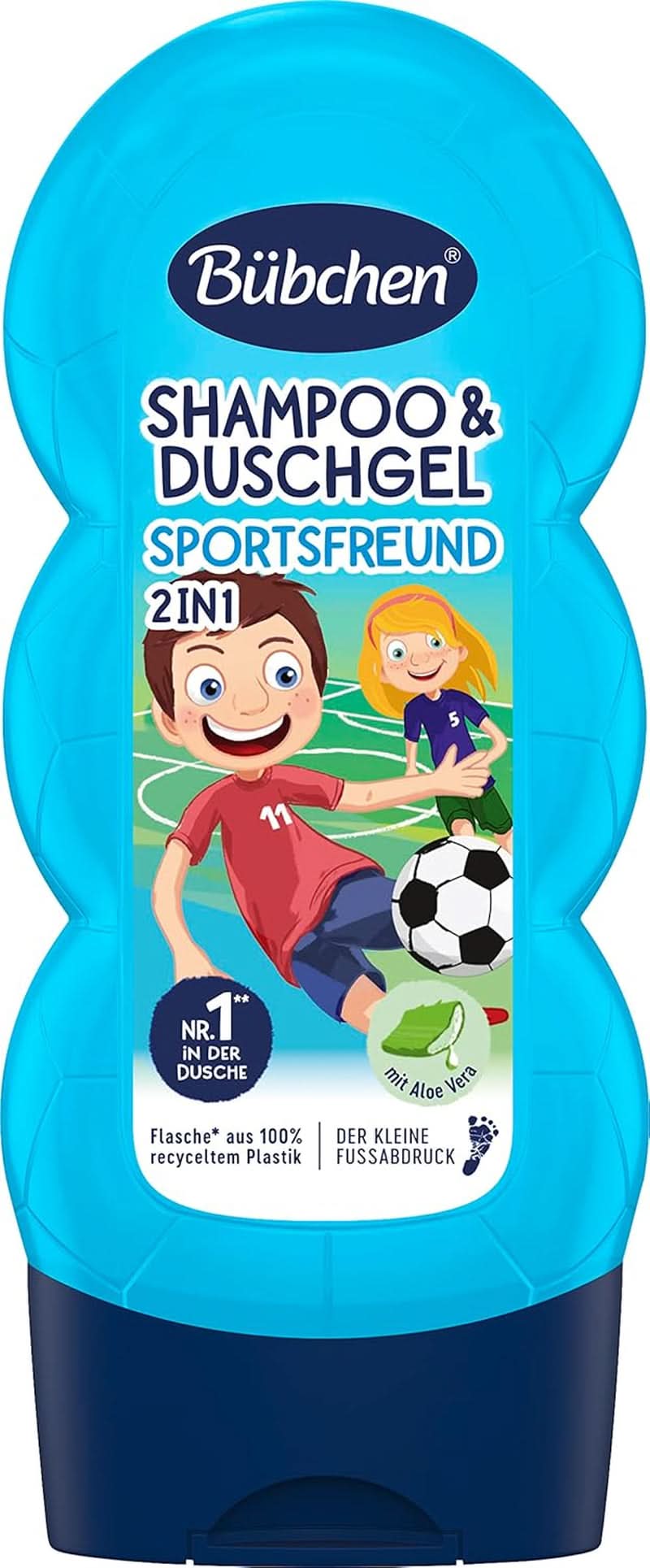 Bübchen Sportsfriend 2In1, Shampoo e gel doccia, 230 ml Doccia e bagno Naty Shop