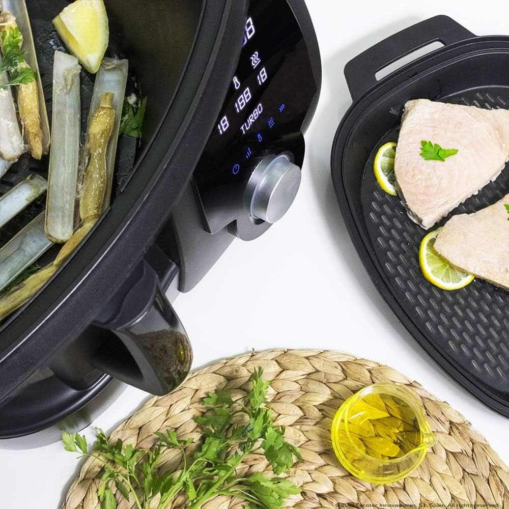 Cecotec Mambo 6090 Multifunktions-Küchenmaschine, 1700 W, 23 Funktionen, Krug Mit Fassungsvermögen 3.3 L, 3 Teller Gleichzeit, 10 Geschwindigkeitsstufen, Timer Robot da cucina e mixer Naty Shop