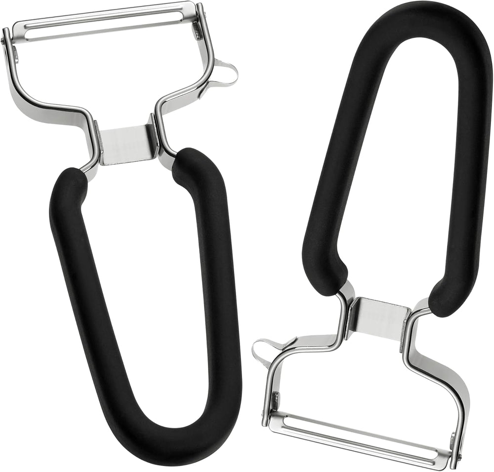 Lurch Economy Pelapatate in acciaio inox Pelapatate con testa a lama Pelapatate mobile Naty Shop 2Er Set