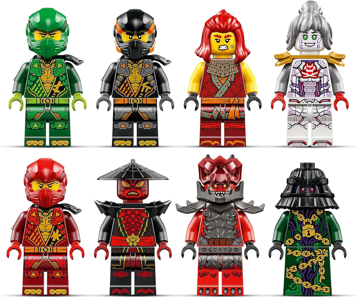 LEGO NINJAGO Drago Arcobaleno - giocattolo con 8 minifigure e una ruota Spinjitzu - giocattolo costruibile ninja interattivo per ragazzi e ragazze sopra i 9 anni - idea regalo per i fan 71836 Set da costruzione Besuche den LEGO-Store