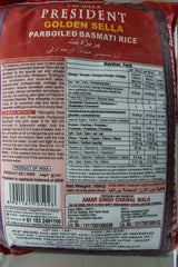 President - Riso Basmati Sella Dorato, (1 X 10 KG)