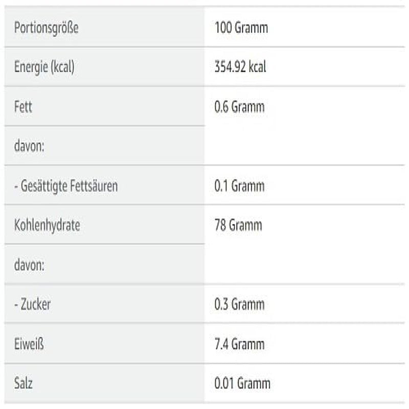 tegut... Riso Basmati Biologico, 500g (Confezione da 4)