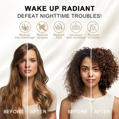 Față de pernă THXSILK din mătase de dud 19 Momme pentru pernă contur din spumă cu memorie, pernă cervicală din latex, hipoalergenică, lavabilă (50 x 30 x 10/7 cm, gri închis)